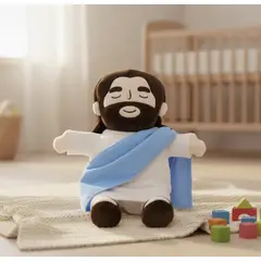 STALION - Peluche De Jesús Que Respira Con Luces Y Sonidos