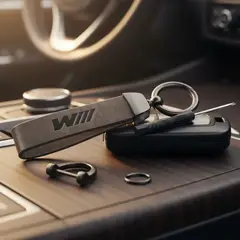 GENERICO - LLAVERO ELEGANTE ESTILO BMW ULTRA RESISTENTE