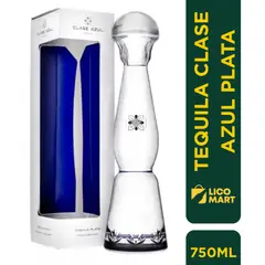 GENERICO - TEQUILA CLASE AZUL PLATA 750 ML