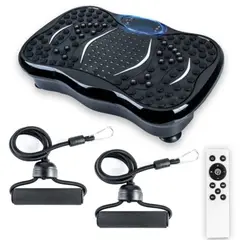 GENERICO - Plataforma Vibratoria Ejercicio Compacta - Bandas y Control