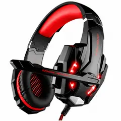 ONE PIXEL - Diadema Audifonos Gamer G9000 Kotion Each Con Luz Led Azul