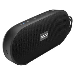 TOZO - PA1 PARLANTE CON SONIDO ESTÉREO DE 20W, TIEMPO DE REPRODUCCIÓN DE 25 HORAS, NEGRO
