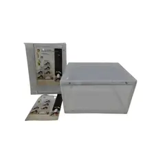 MAZUGI - Caja Organizadora Transparente Para Zapatos Apilable