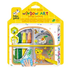 JUGANDO Y EDUCANDO - Crayones De Cera Ecológicos Animales De La Jungla Para Niños