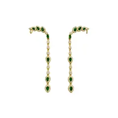 ZYRAL - Aretes Para Dama Multicolor Marca ZARC01-715