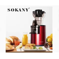 GENERICO - Extractor De Jugo Masticador Eléctrico Sokany De Alta Calidad, Prensa Fría, Extractor de Frutas