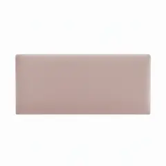 GENERICO - Cabecero Espuma Sencillo 100x80cm Rosado