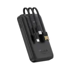 GENERICO - Power Bank GAR261 Batería Externa Con Puertos USB-C Lightning USB-A