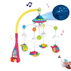 GENERICO - Movil Musical Cuna para Bebe Proyector y Control Remoto