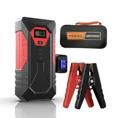 GENERICO - Iniciador Batería de Emergencia para Carro Moto Portátil