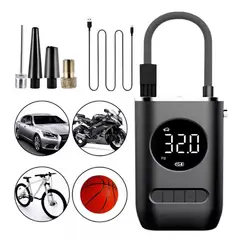 GENERICO - Inflador de Llantas de Carro Moto Bicicleta O Balón