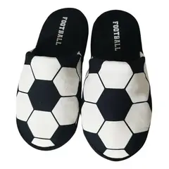 GENERICO - Pantuflas futbol suavidad y comodidad en tus pies