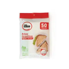 ILKO - Bolsa hermética pequeña 16x15cm -50und.