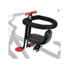 GENERICO - Silla Para Bicicleta porta Niños-a Hasta 5 Años