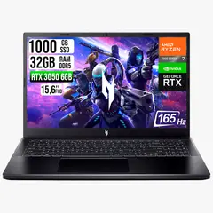 ACER - Portatil V15 AMD RYZEN 7 7445HS RTX 3050 6GB SSD 1TB RAM 32GB LED FHD 165HZ