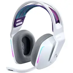 LOGITECH - Audífonos Gamer G733 Inalámbricos con RGB y Sonido 7.1 DTS en Blanco