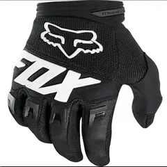 FOX - Guantes Dirtpaw Negro Blanco