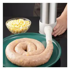 AMERICAN GENERICS - Maquina Embutidora De Salchicha Longaniza Chorizo Cárnicos 4En1