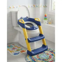 BRITOCHET - REF BC-5505 Escalera Inodoro Baño Entrenamiento Para Niños Acolchado