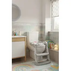 BEBESUNITA - REF BC-5510 Escalera Inodoro Baño Entrenamiento Niño Niña Acolchado