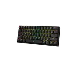 REDRAGON - Teclado Mecanico Gamer 60 Rgb Sw Rojo Dragonborn