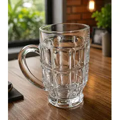 CRISTAL - Jarra Cervecera De Vidrio 1 Unidad
