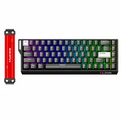 GENERAL - Teclado Gamer Esport Magnético LDON Mide68 Hall Effect Rgb 8000hz Negro
