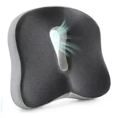 GENERAL - Cojín Ergonómico Espuma Viscoelástica Para Silla Y Carro HO-AL05
