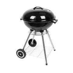 TECNOHOGAR JS - Asador A Carbón Bbq Portable Camping Parrilla Barril Grill