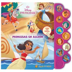 LEXUS - Libro Con Sonidos Princesas Disney En Acción Para Niños