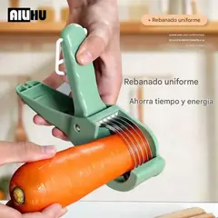 OTRAS MARCAS - Rebanador Manual Para Ensaladas HooFun 5 Hojas