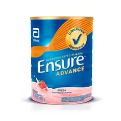 ENSURE - Advance Polvo Sabor Fresa Lata 850 Gr