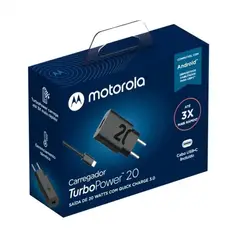 MOTOROLA - CARGADOR TURBO POWER 20 W USB-C