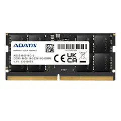 ADATA - MEMORIA RAM DDR5 16 GB 4800 PARA PORTATIL