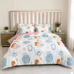 HOGARETO - Edredón Doble Faz Cama Doble 140x190cm Verano