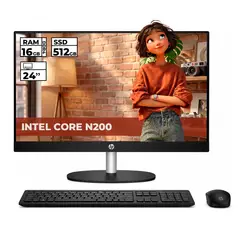 HP - TODO EN UNO CR0311LA INTEL CORE N200 16GB RAM 512GB SSD 24 FHD PERIFERICOS INALAMBRICOS