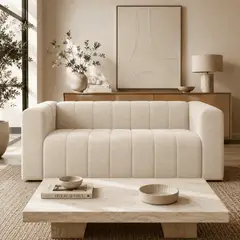 LJ HOME - Sofá Luxemburgo 3 Puestos en Tela Diseño especial