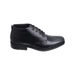 GENERICO - BOTIN DE CUERO GENUINO AMARRAR FORMAL HOMBRE