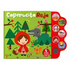 JUGANDO Y EDUCANDO - Libro Interactivo Con Sonido Caperucita Roja Para Niños
