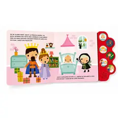 JUGANDO Y EDUCANDO - Libro Didáctico Con Sonido La Bella Durmiente Para Niños