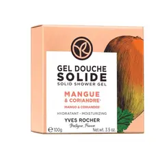 YVES ROCHER - GEL DE DUCHA SÓLIDO MANGO Y CORIANDRO 100 g