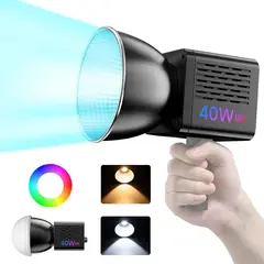 ULANZI - Luz Led Video Profesional 40W RGB COB Portátil