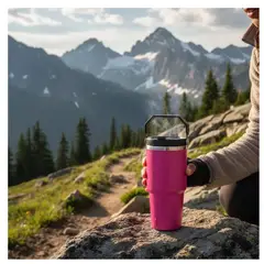 AMERICAN GENERICS - TERMO TUMBLER 900ML FUCSIA