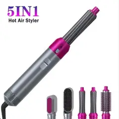 CHINA GLAZE - Cepillo Electrico Pelo 5 En 1 Hot Air Styler Multifuncional