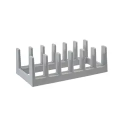 TRIPLE CLEAN - Organizador De Tapas De Ollas Y Platos Grande Gris
