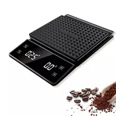 GENERICO - Bascula Gramera de Cocina con Temporizador 3 Kg Digital