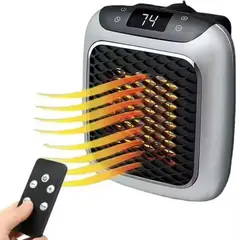 GENERICO - Calentador Eléctrico de Pared Heat Boss Turbo de 800 Wats