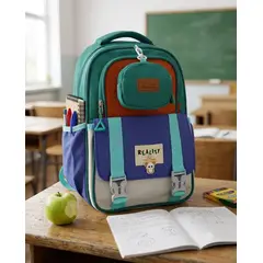 BRITOCHET - REF 6811 Bolso Morral Maletin Escolar Con Monedero Niño Niña