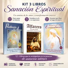 GENERICO - Kit 3 Libros Sanación Espiritual Penitencia Por Amor