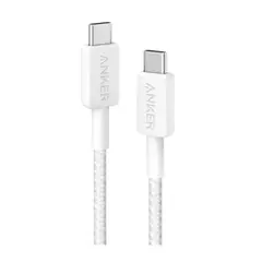 ANKER - Cable 322 Usb-c A Usb-c Blanco 1.8m Blanco